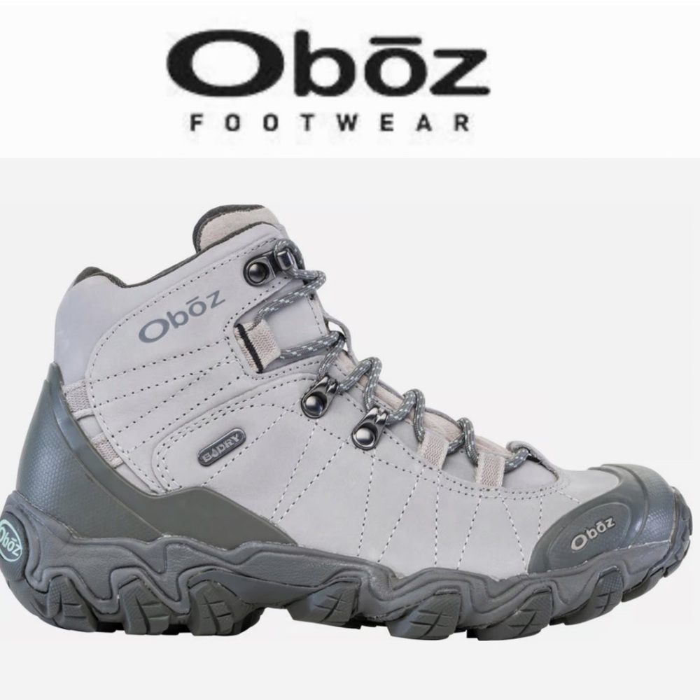 SZ 8.5-9 Obōz Women's Bridger Bdry hiking boot.